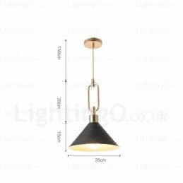 1 Ljus Nordic Modern Contemporary Pendellampa Med Skärmbutiker I Rostfritt Stål