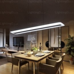 1 Ljus Modern Samtida Taklampa Med Akrylskärm