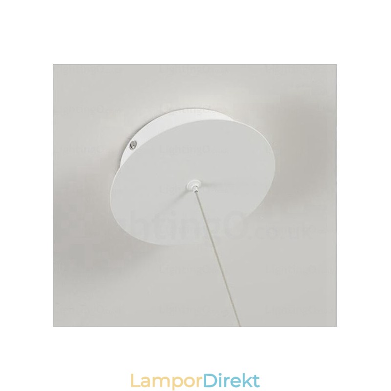 2 Ljus Modern Samtida Taklampa Med Akrylskärm