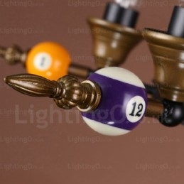 4 Light Country Rustik Vintage Retro Pendellampa