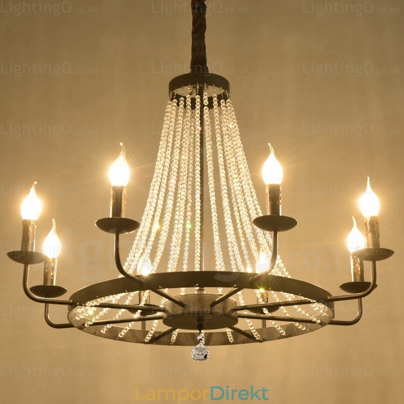 8 Ljus Nordic Pendellampa