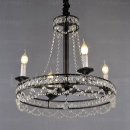 4 Ljus Country Rustik Pendellampa