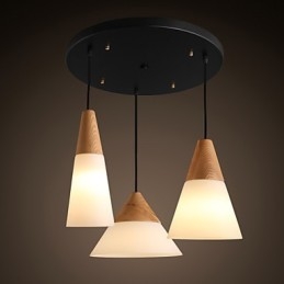 Ljuskrona Mini Style Modern Contemporary Metal 3 Light Pendel Light