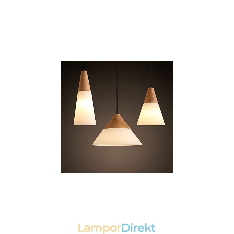 Ljuskrona Mini Style Modern Contemporary Metal 3 Light Pendel Light