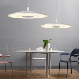 1 Ljus Modern Samtida Taklampa Med Glasskärm