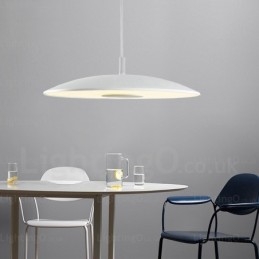 1 Ljus Modern Samtida Taklampa Med Glasskärm