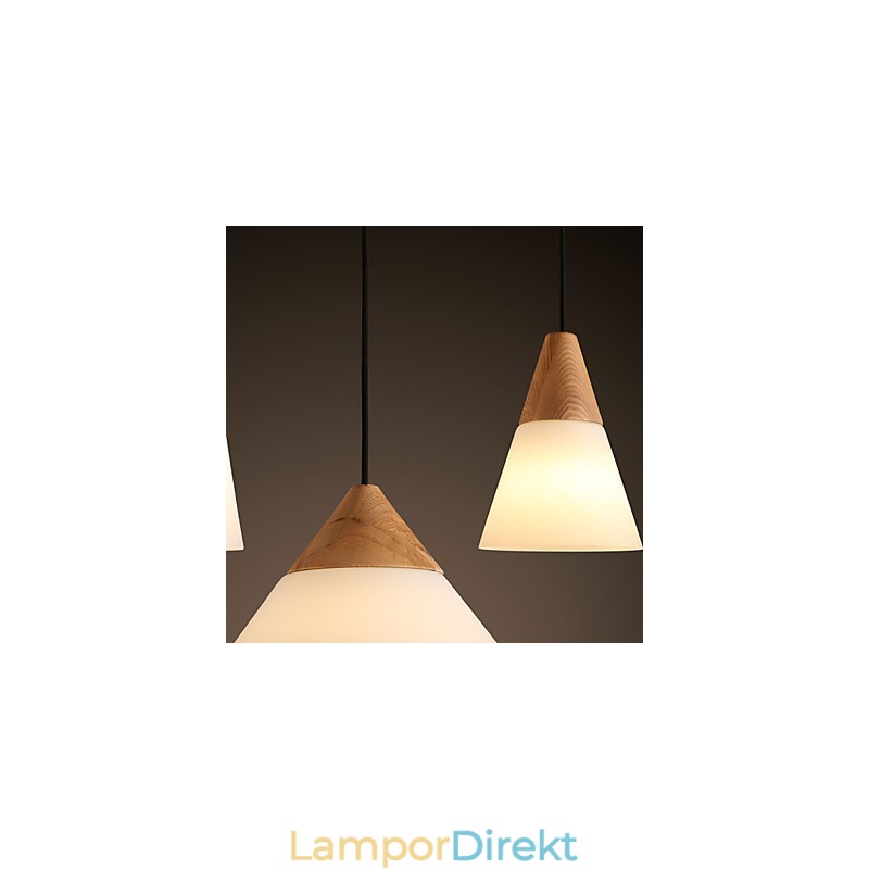 Ljuskrona Mini Style Modern Contemporary Metal 3 Light Pendel Light