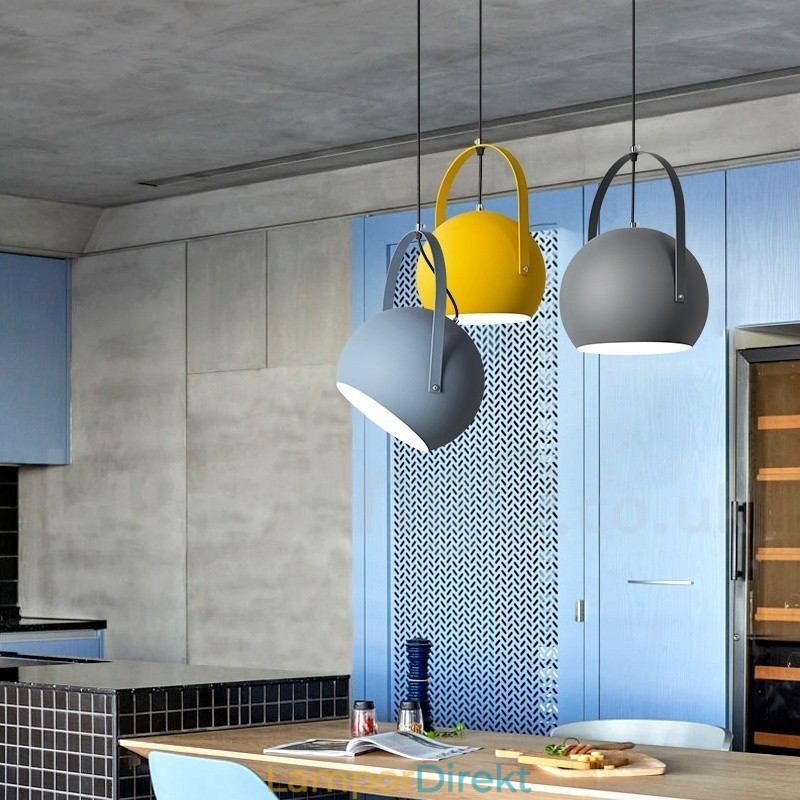 Northern Europe Steel Lighting Exhibition Store Pendellampa
