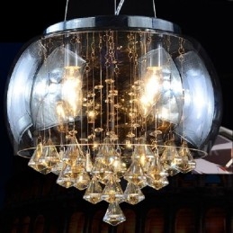 Modern Och Modern Crystal Lighting Butikslampa