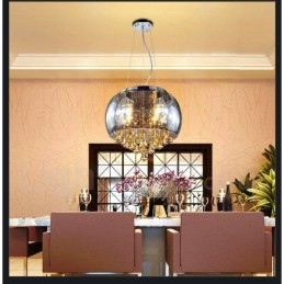 Modern Och Modern Crystal Lighting Butikslampa
