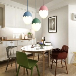 Pendellampa För Modern Och Modern Stålbelysning