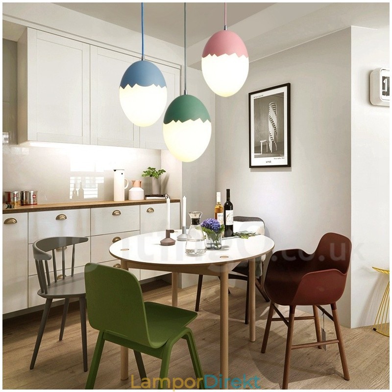 Pendellampa För Modern Och Modern Stålbelysning