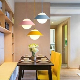 Pendellampa För Modern Och Modern Stålbelysning