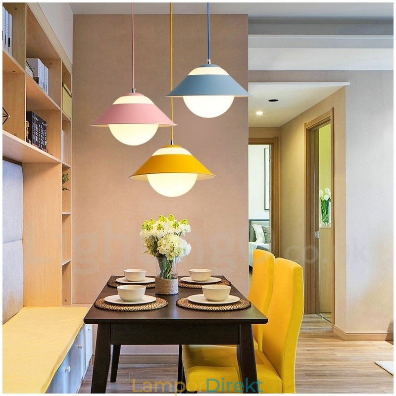 Pendellampa För Modern Och Modern Stålbelysning