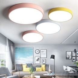 Multi Colors Modern Contemporary Steel Lighting Taklampa