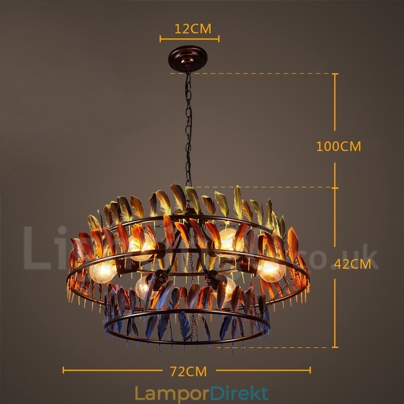 Retro Lighting Butik Pendel Ljuskrona Light