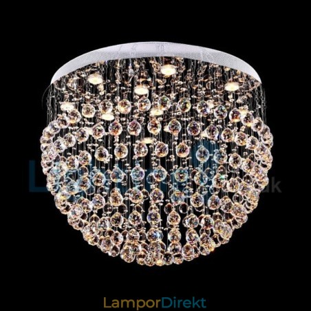 Modern Och Modern Ljuskrona Infälld Hängande Armatur Crystal Regndroppsljus Modern Och Modern Ljuskrona Infälld Hängande Armatur Crystal Regndroppsljus