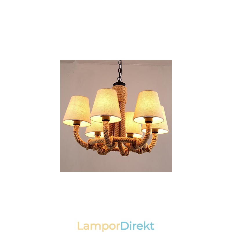 Country Designers Andra Metal Chandelier