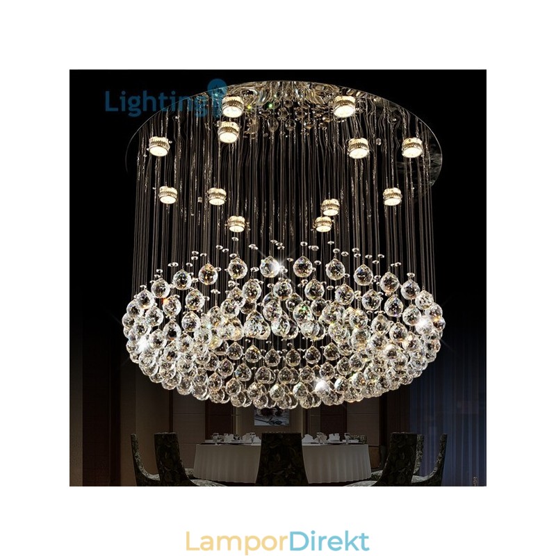 Kristallkrona Modern Bird Nest Lyx Duplex Taklampa