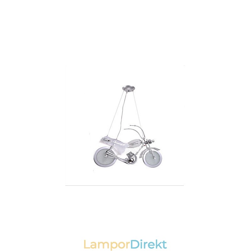 Motorcykellampa Tecknad Belysning Pojkelampa Barnlampor