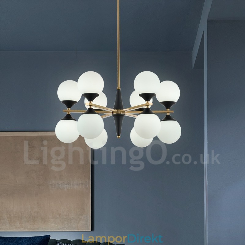Nordic 12 Bulb Lighting Chandelier Lights Magic Bean Lamp Creative Lamps