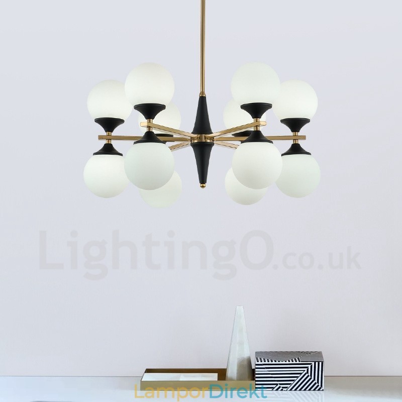 Nordic 12 Bulb Lighting Chandelier Lights Magic Bean Lamp Creative Lamps