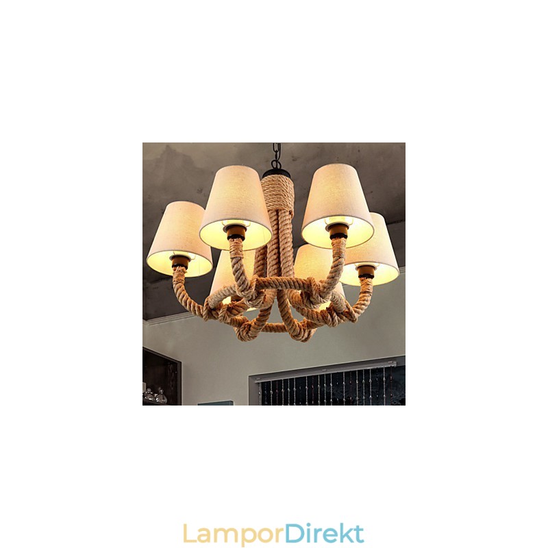 Country Designers Andra Metal Chandelier