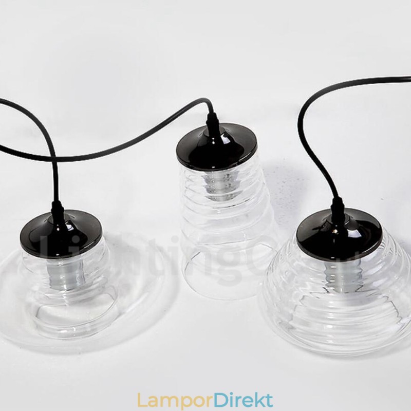 Enkelt Huvud Glas Taklampa Cafe