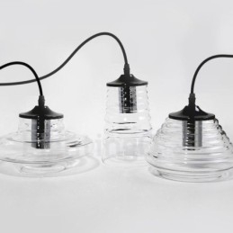 Enkelt Huvud Glas Taklampa Cafe