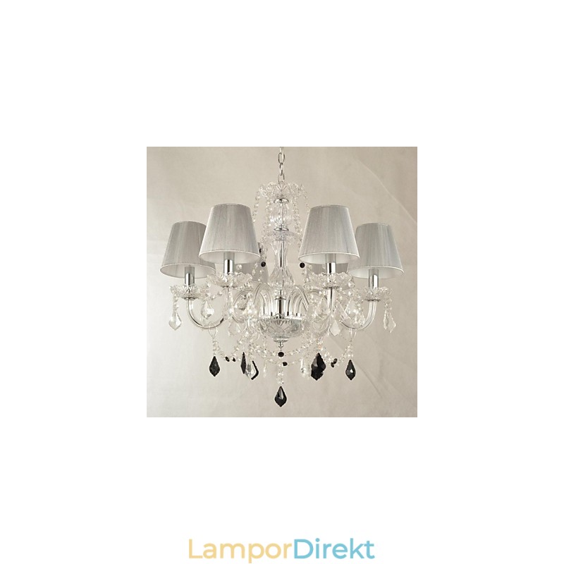 Ljuskrona Crystal Luxury Modern 1 Tiers Living 6 Lights