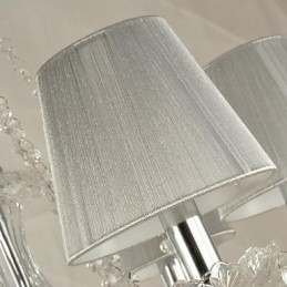 Ljuskrona Crystal Luxury Modern 1 Tiers Living 6 Lights