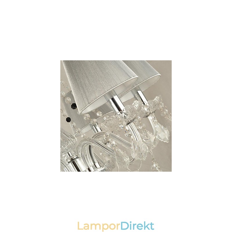 Ljuskrona Crystal Luxury Modern 1 Tiers Living 6 Lights