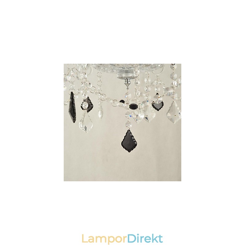 Ljuskrona Crystal Luxury Modern 1 Tiers Living 6 Lights