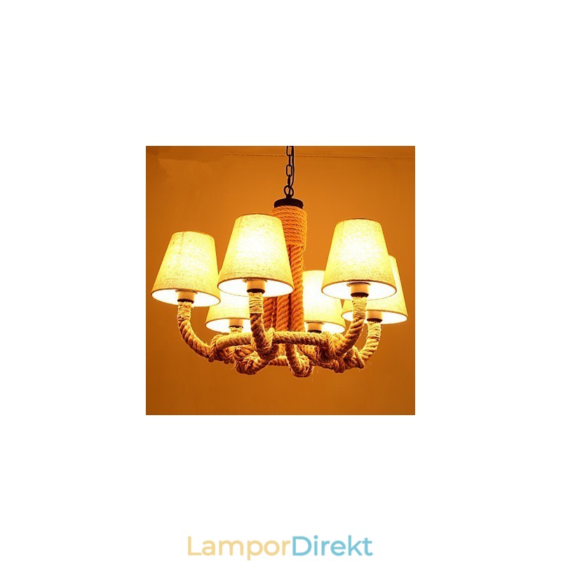 Country Designers Andra Metal Chandelier
