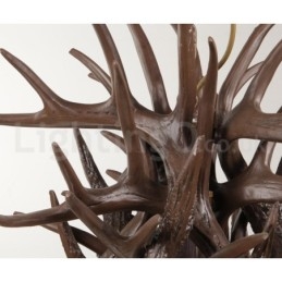 9 Lätt Rustik Konstnärlig Retro Antler Ljuskrona