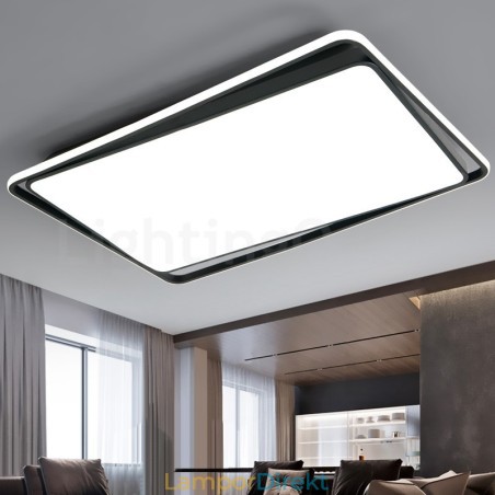 Modernt Mode Svart Vit Rektangel Infälld Taklampa Modernt Mode Svart Vit Rektangel Infälld Taklampa