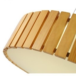 Ljuskrona Mini Style Lantern Trä Bambu