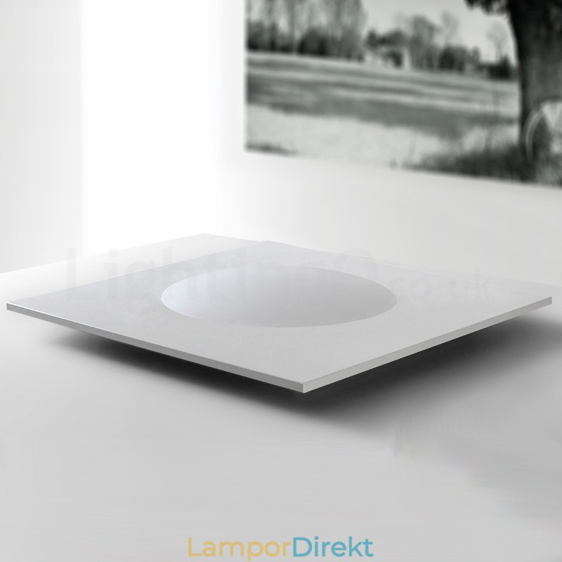 Modern Stilfull Tunn Fyrkantig Infälld Taklampa