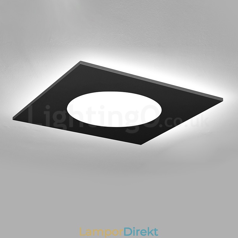 Modern Stilfull Tunn Fyrkantig Infälld Taklampa