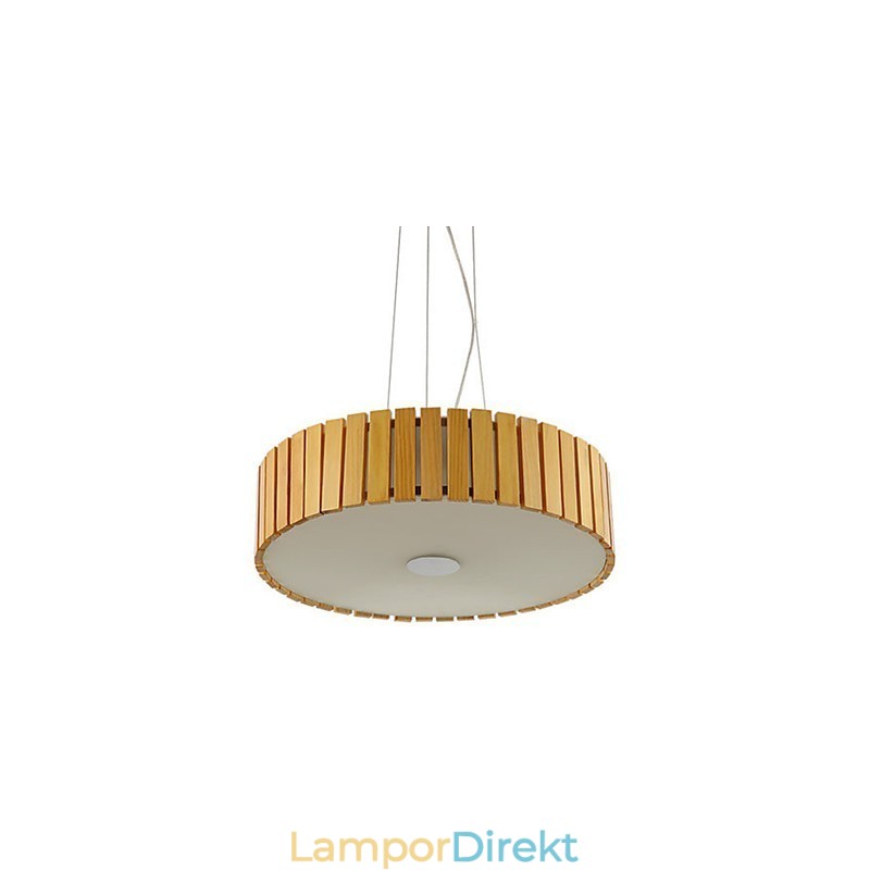 Ljuskrona Mini Style Lantern Trä Bambu
