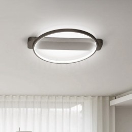 Nordic Round Infälld Taklampa