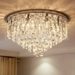 Moderna Infällda Taklampor Crystal Lights