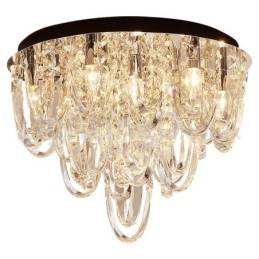Lyxig Kristall Infälld Taklampa Modern Lampa