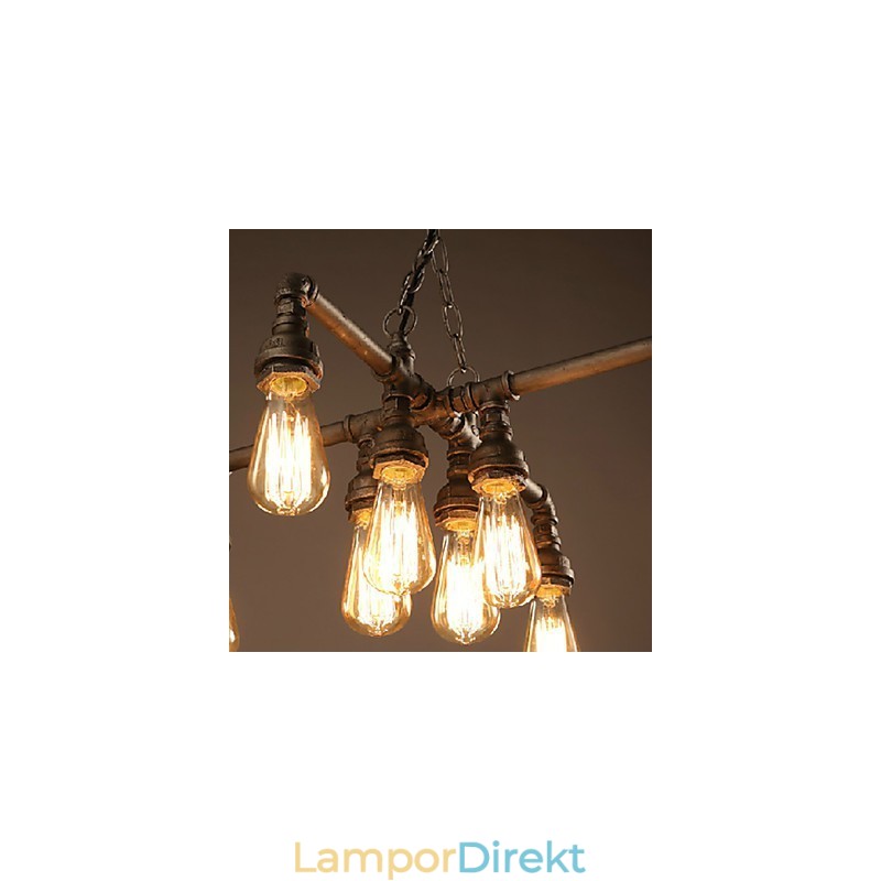 Ljuskrona Modern Samtida Traditionell Klassisk Rustik Lodge Metal