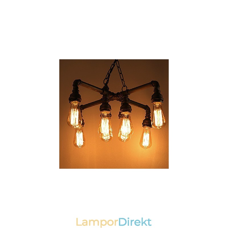 Ljuskrona Modern Samtida Traditionell Klassisk Rustik Lodge Metal
