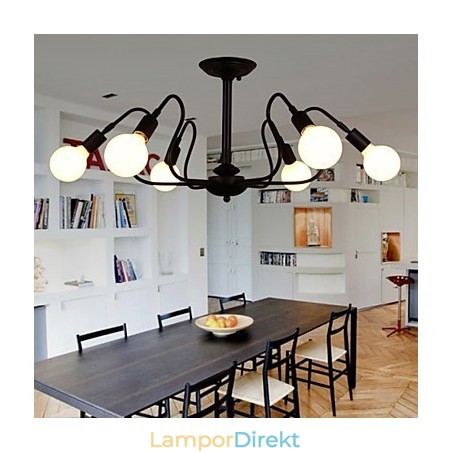 Loft American Vintage Taklampa Mode Lights Lights Järn Taklampa Loft American Vintage Taklampa Mode Lights Lights Järn Taklampa