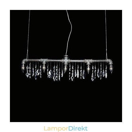 North American Style Creative 5 Light Chandelard I Pipe Design North American Style Creative 5 Light Chandelard I Pipe Design
