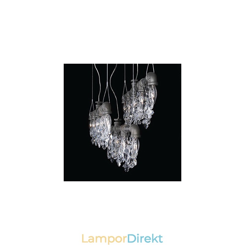 North American Style Creative 5 Light Chandelard I Pipe Design