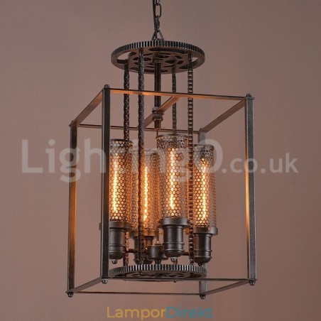 Retro Iron Gear Pendel Light Cafe Retro Iron Gear Pendel Light Cafe