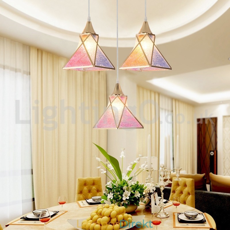 Billig 1 Light 3 Lights Modern Pendellampa